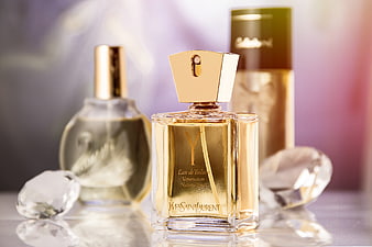 Luxury YSL Perfume Bottle Product Photography