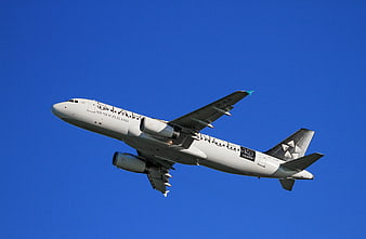 Air New Zealand Airbus A320 Takeoff Blue Sky