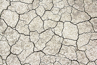 Close-up of cracked dry earth texture background