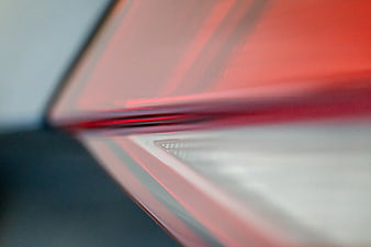 Abstract Close-Up of Red Car Taillight Lens