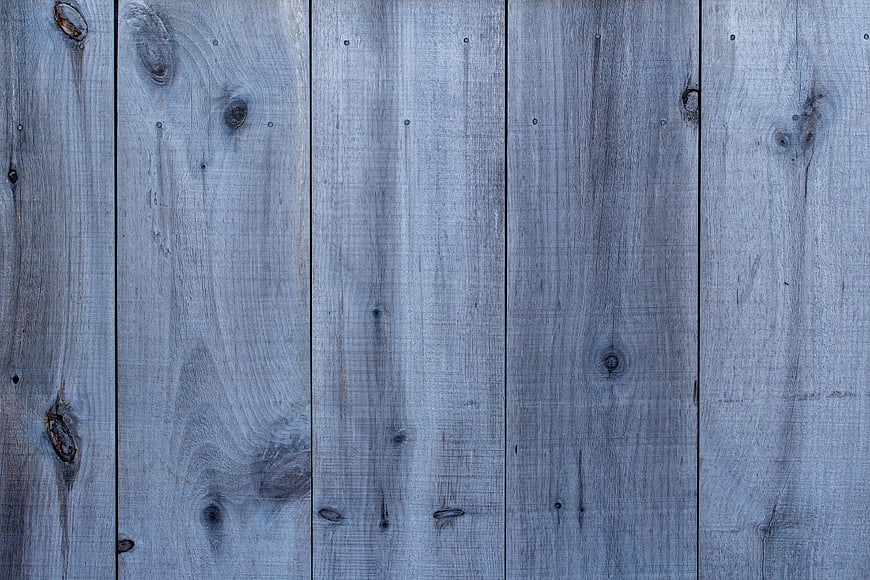 Blue Weathered Wooden Planks Background Texture