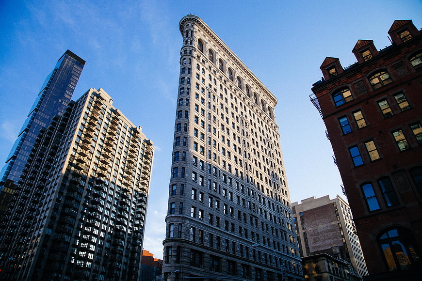 Flatiron Building New York City Architecture Skyline