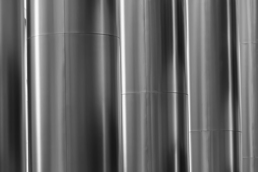 Abstract brushed stainless steel texture background