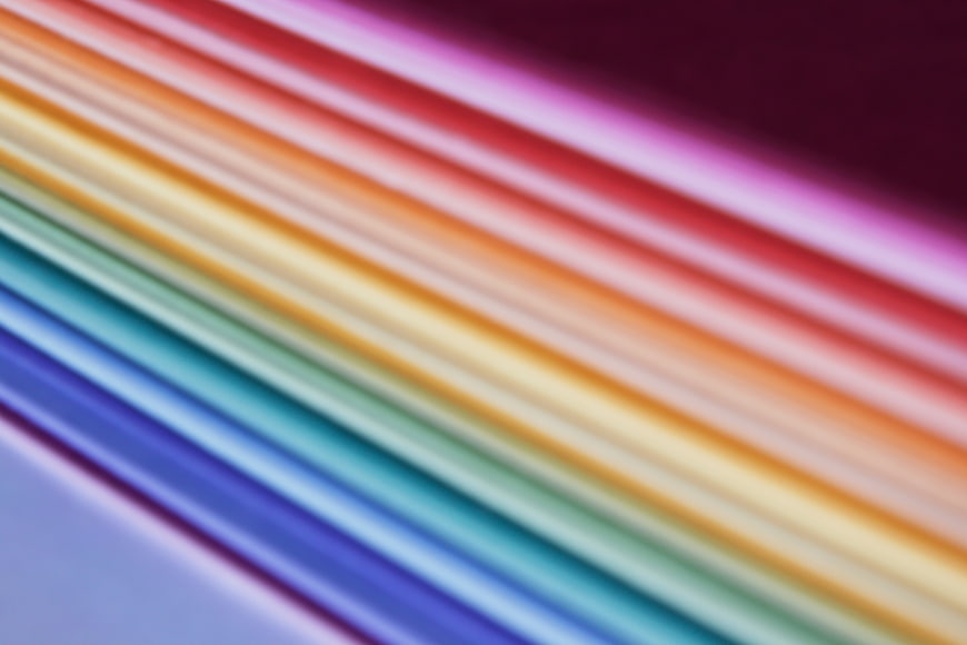 Abstract diagonal rainbow color spectrum gradient background