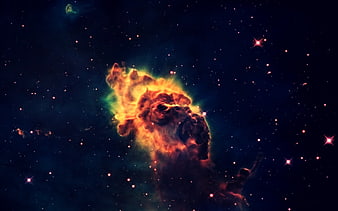Flame Steed Nebula in Orion Constellation Space Photography