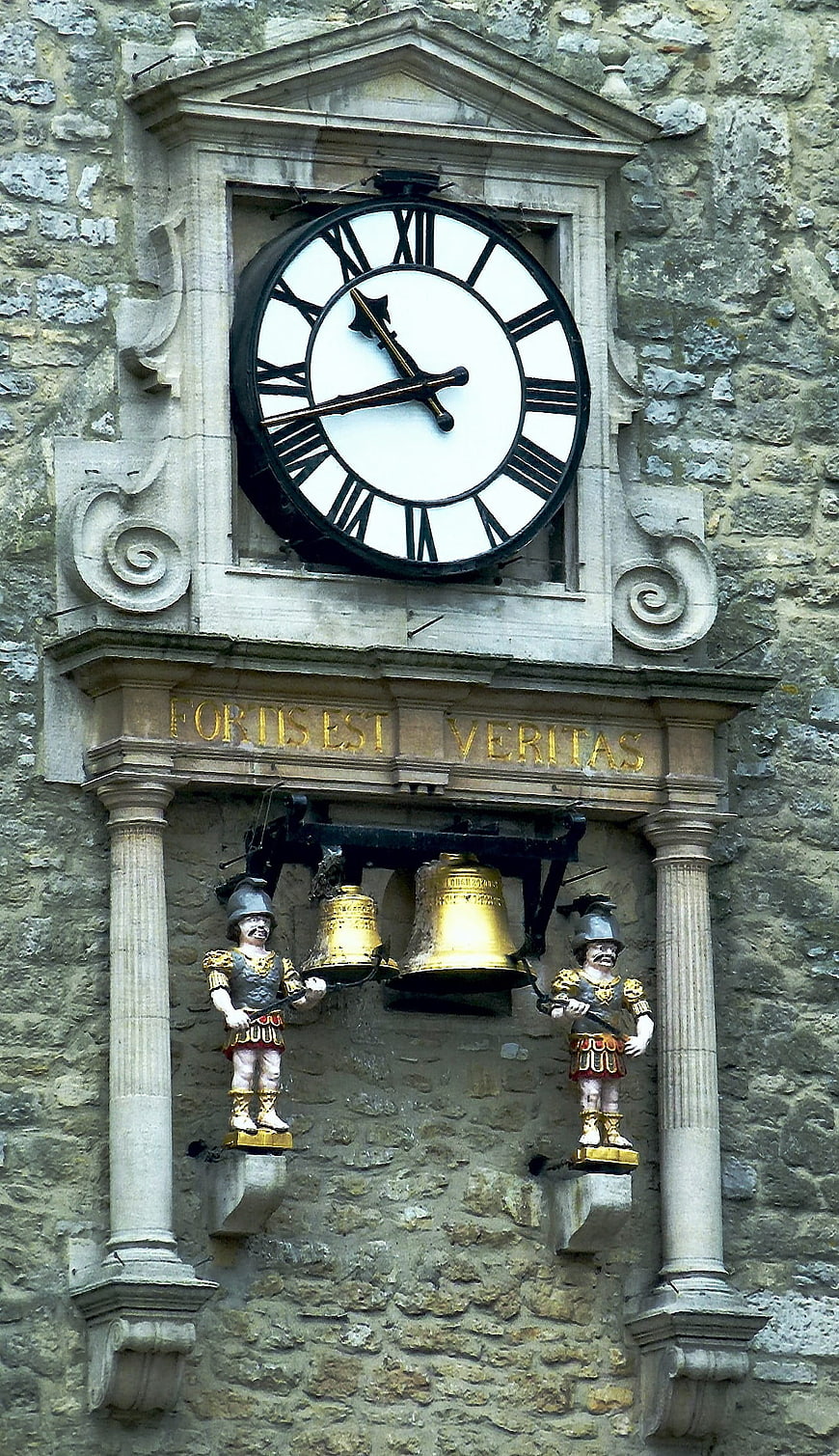 Oxford University Tom Tower Clock and Carillon Figures