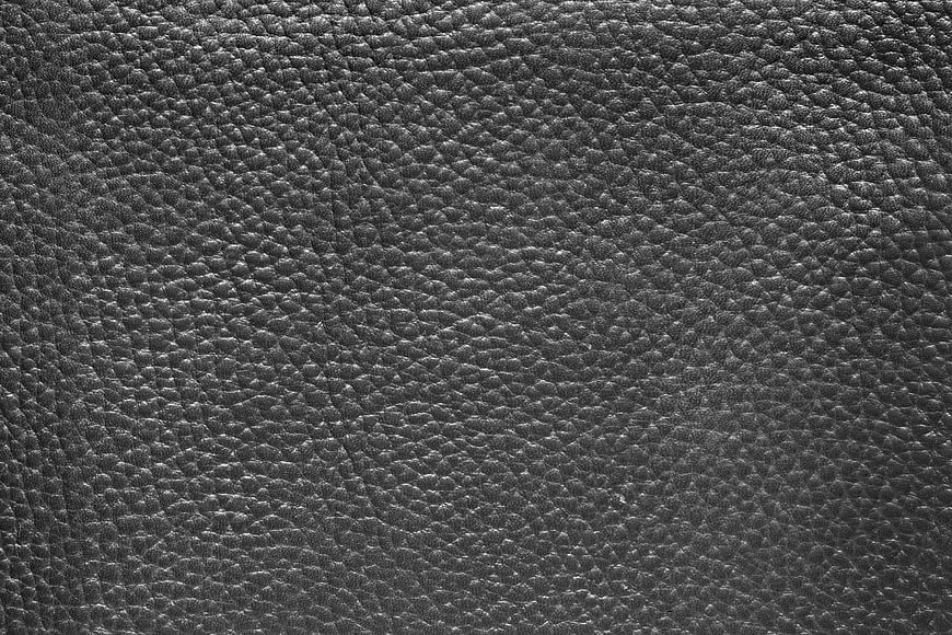 Black Worn Leather Texture Background