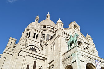 Basilica of the Sacred Heart in Paris, France
