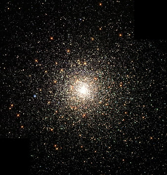 Dense Globular Star Cluster In Deep Space