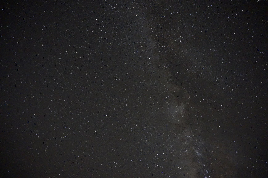 Milky Way Galaxy Night Sky Star Field