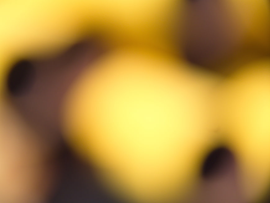 Abstract Yellow and Brown Blurred Background