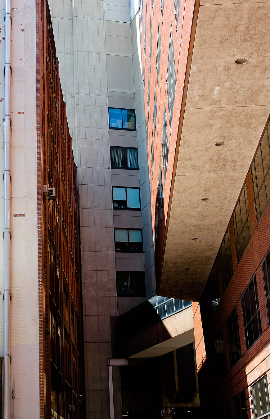 Abstract Urban Architecture Perspective