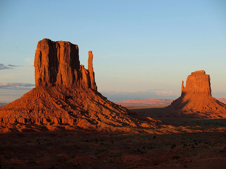 Monument Valley Buttes at Golden Hour