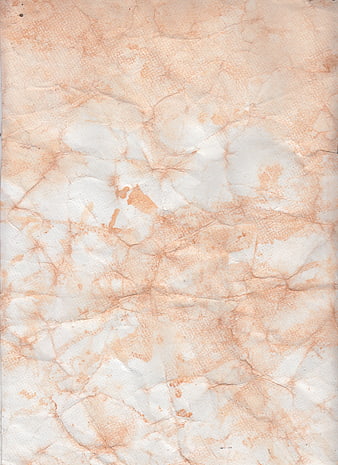 Crumpled beige paper texture with vintage stains
