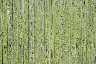 Green Peeling Paint on Weathered Wooden Planks Texture