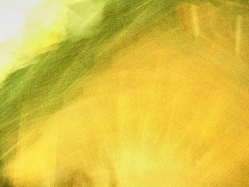 Abstract Yellow and Green Motion Blur Background
