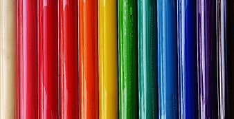 Colorful Vertical Painted Rods Background