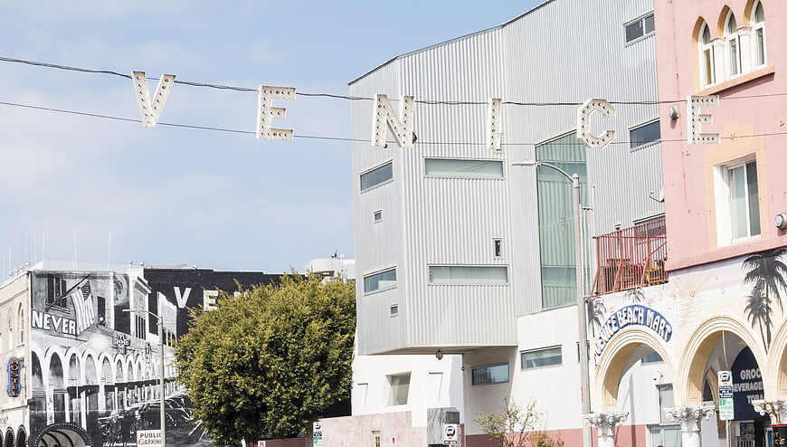 Venice Beach Marquee Sign and Architecture