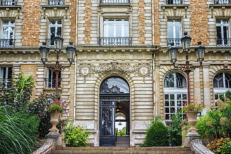 Grand Hotel Vittel Facade, Elegant French Architecture