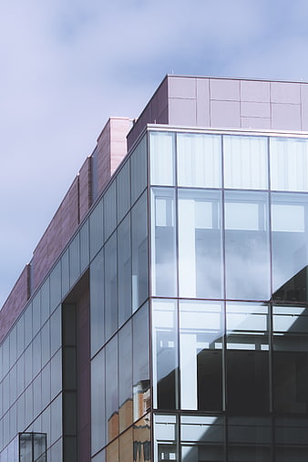 Modern Glass Office Building Architecture Exterior
