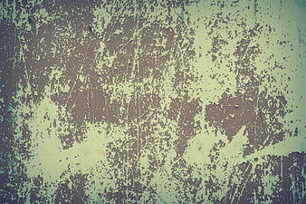 Abstract Grunge Texture with Peeling Green and Brown Paint