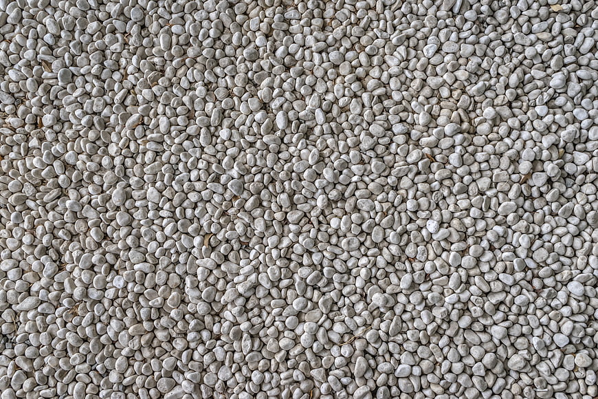 White Pebble Texture Background