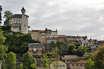 Historic Castle and Hillside Village in Liverdun, France