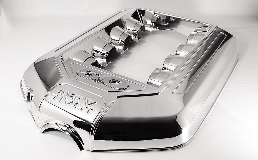 Chrome Mustang 5.0 Engine Valve Cover