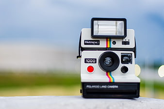 Vintage Polaroid Land Camera 1000 Selective Focus