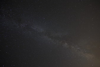 Milky Way Galaxy in Dark Night Sky