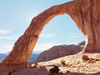 Mesa Arch Landscape at Sunrise in Canyonlands National Park