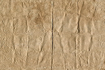 Crumpled brown paper texture background