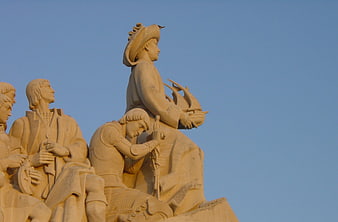 Padrão dos Descobrimentos Monument Sculpture in Lisbon