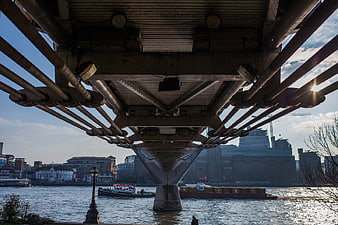 Underneath Tower Bridge London Architecture View