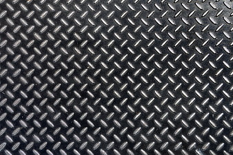 Black Diamond Plate Metal Texture Close Up