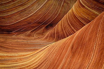 Abstract Red Sandstone Rock Formation Texture