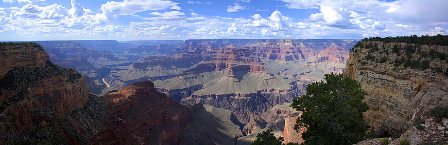 Grand Canyon Panorama, Arizona, USA