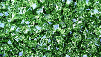 Green Crystal Shards Texture Background