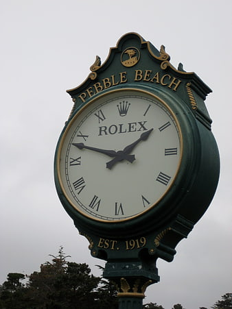 Vintage Rolex Clock at Pebble Beach Golf Links
