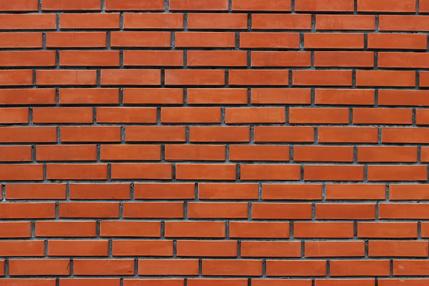 Red Brick Wall Texture Background