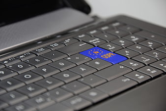 GDPR Keycap on Laptop Keyboard for Data Privacy Concept