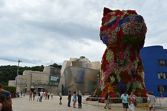 Maman Sculpture at Guggenheim Museum Bilbao