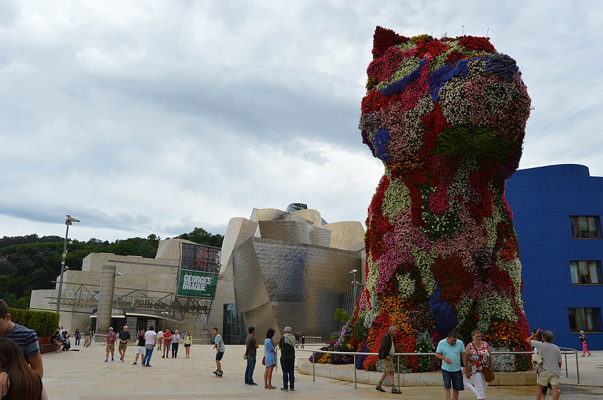 Maman Sculpture at Guggenheim Museum Bilbao