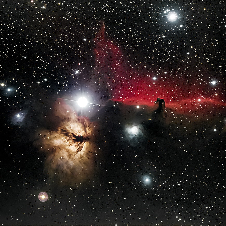 Horsehead Nebula and IC 434 Astrophotography