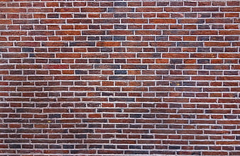 Weathered Red Brick Wall Texture Background