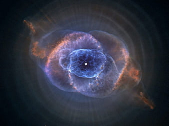 Cat's Eye Nebula NGC 6543 in Constellation Draco