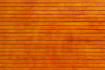 Horizontal Orange Wood Plank Texture Background