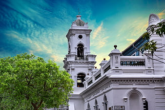 Cathedral of the Immaculate Conception in Cuenca, Ecuador