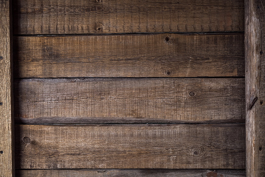 Rustic Weathered Wooden Plank Texture Background
