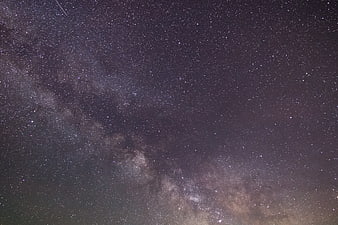 Milky Way Galaxy Night Sky with Stars